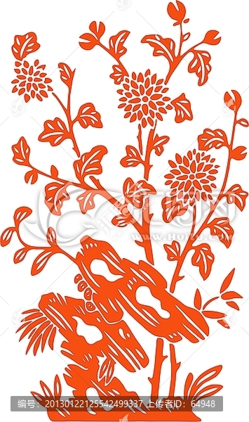 矢量花草,植物圖案