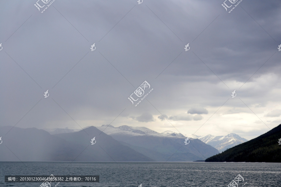 暴风雨,喀纳斯,阿尔泰