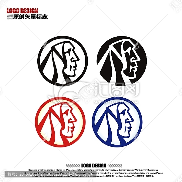 人物logo設計