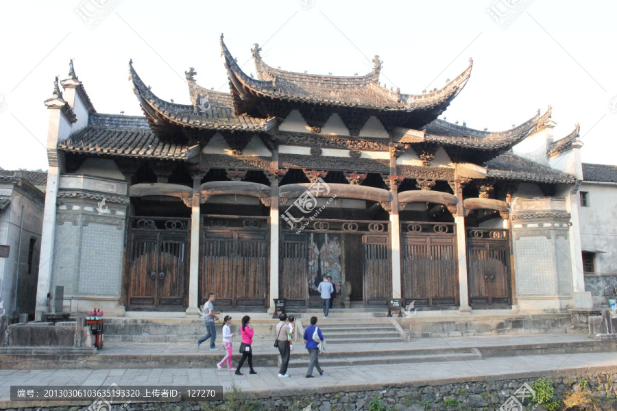 胡氏宗祠,龙川,木雕,古建筑,徽派建筑