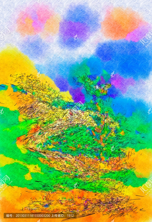 抽象畫