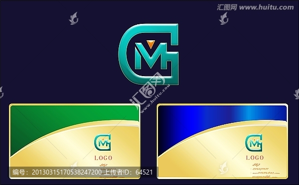 G,M字母公司LOGO