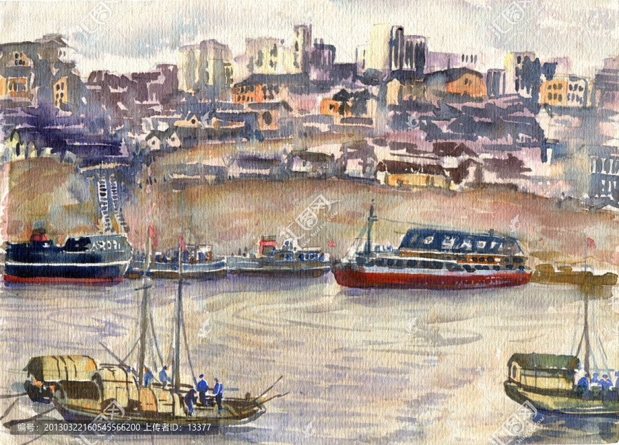 70年代重慶,,高清繪畫(huà)