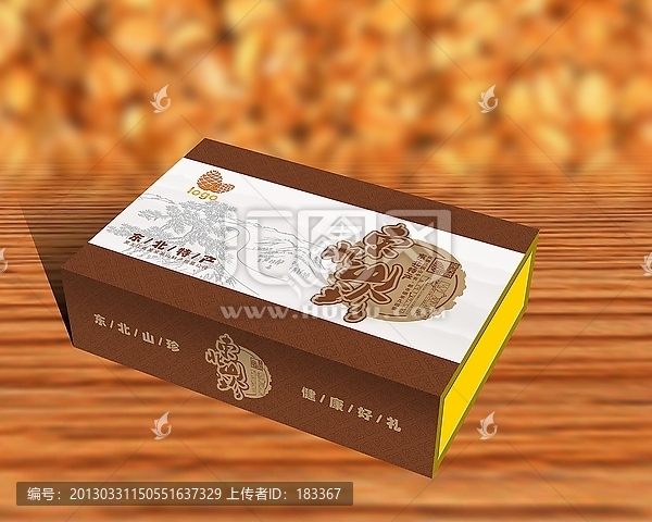 山珍包裝,（平面圖）