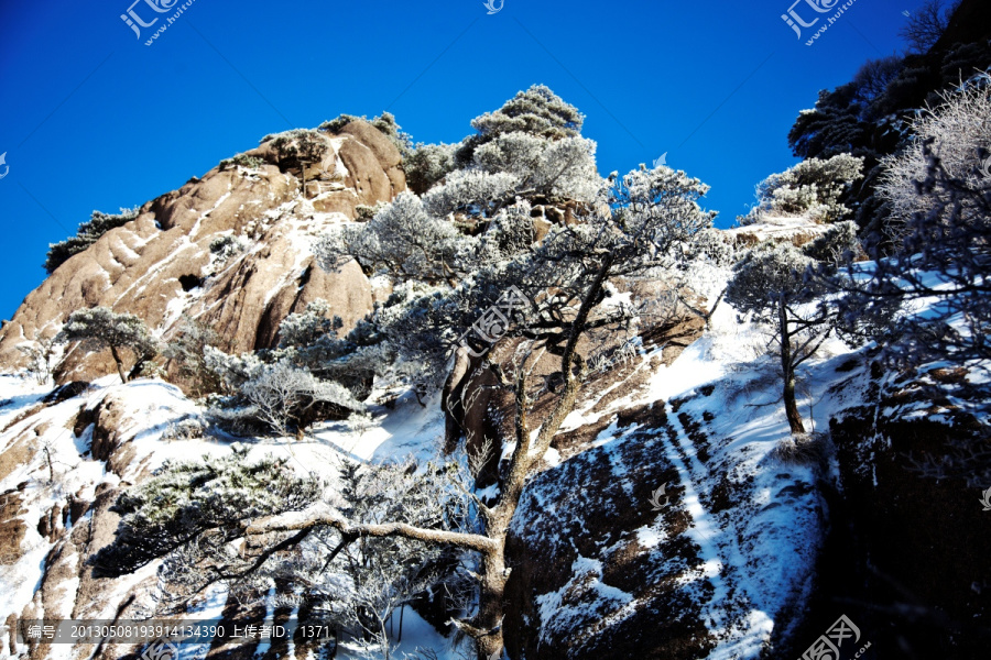 黄山冬景,黄山风光