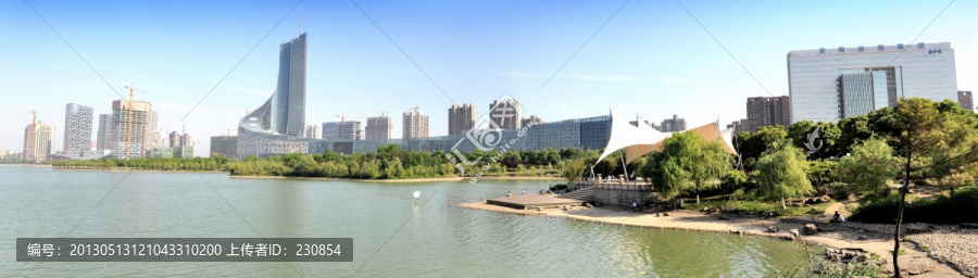 安徽传媒中心,天鹅湖