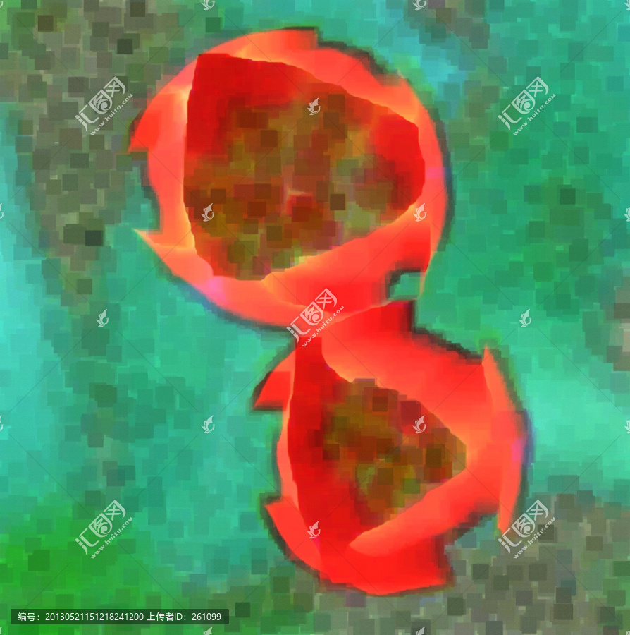 鮮花,抽象畫