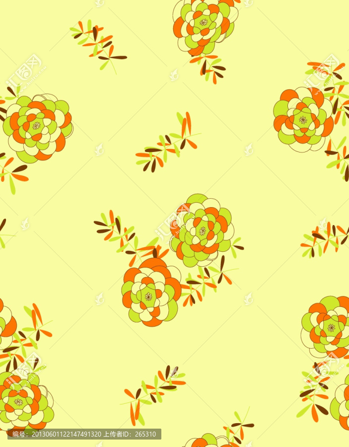 幾何花型