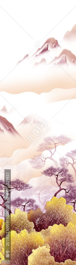 浮雕平開門山水