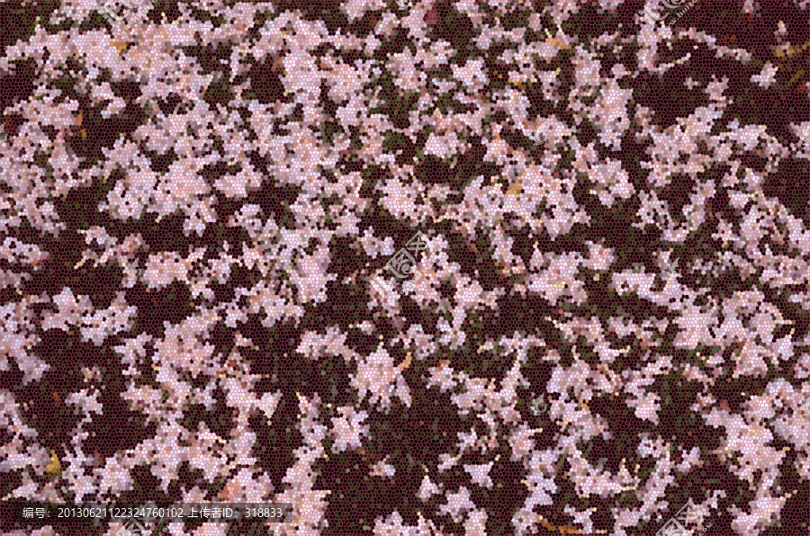 背景花紋素材