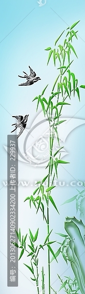 浮雕平開(kāi)門,,竹報(bào)平安