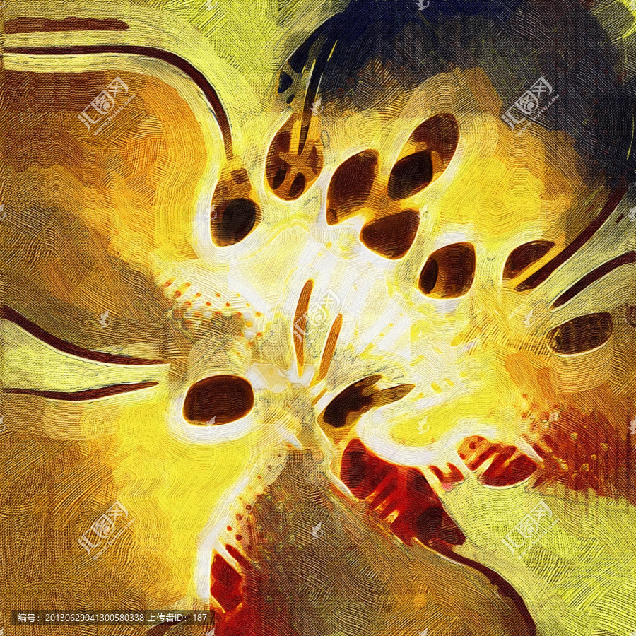 抽象裝飾畫