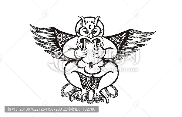 矢量納西圖騰