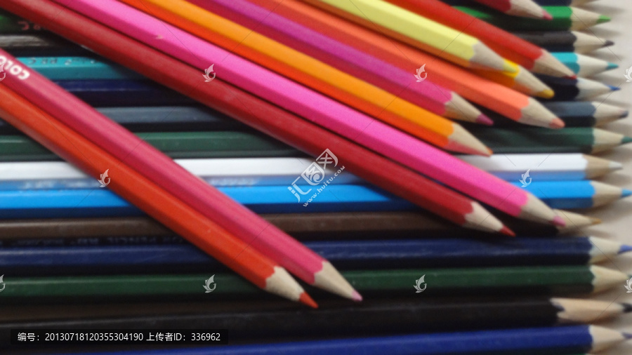 铅笔,文具,绘画,彩色,彩铅