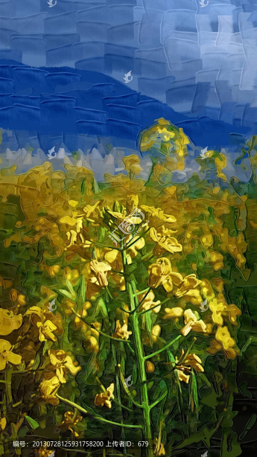 裝飾畫,,掛畫油菜花