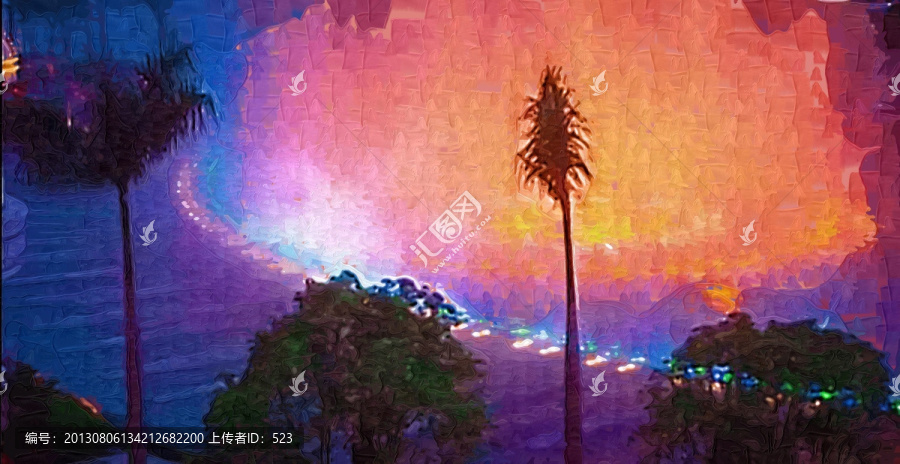 抽象畫