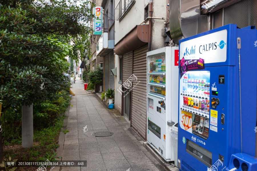 居民区,自动售货机