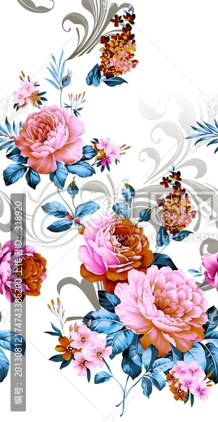 印花,花型,數(shù)碼印花,面料