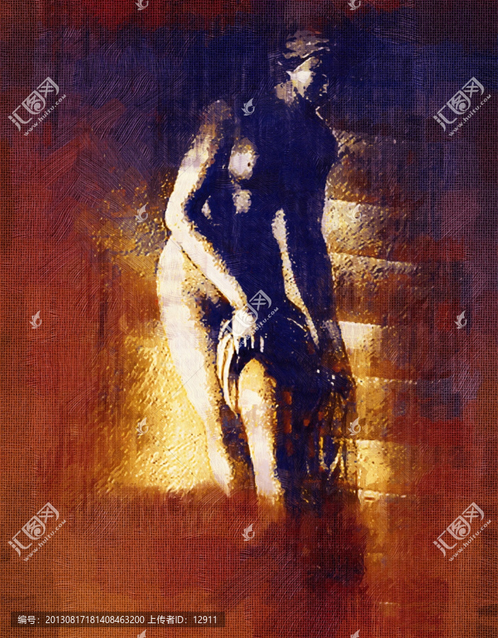 人物油畫,女人體,美女油畫