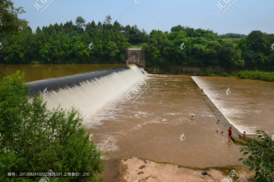 简阳市水磨滩水坝