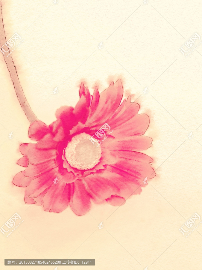 水彩花卉,裝飾畫(huà)
