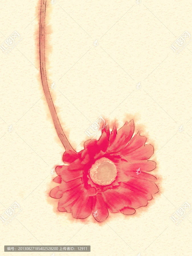 水彩花卉,裝飾畫
