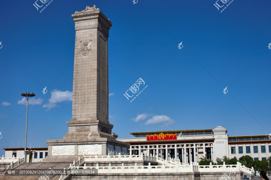 人民英雄纪念碑,天安门广场