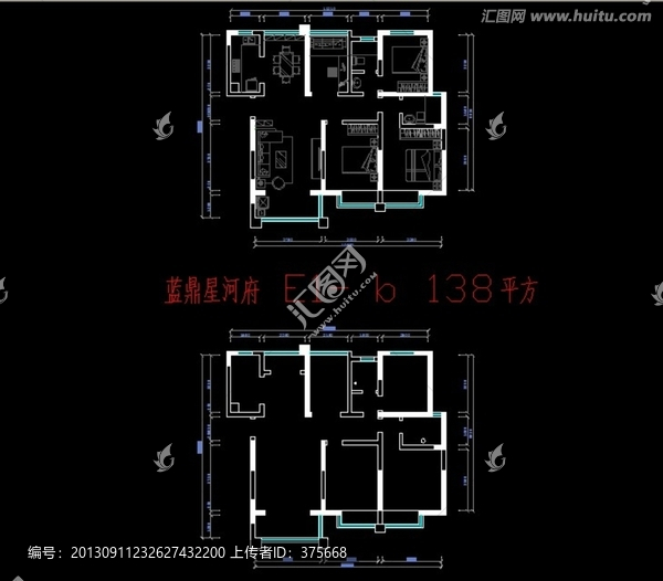 藍(lán)鼎星河府戶型圖