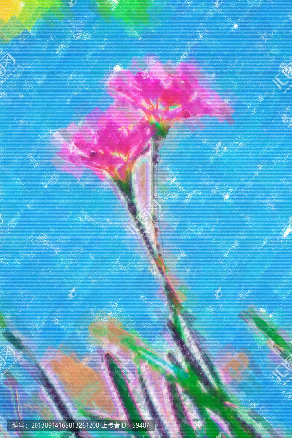 裝飾畫,無(wú)框畫,花朵