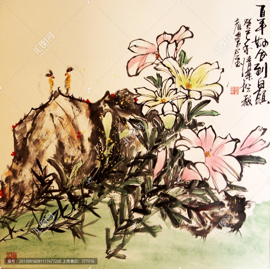 百合花