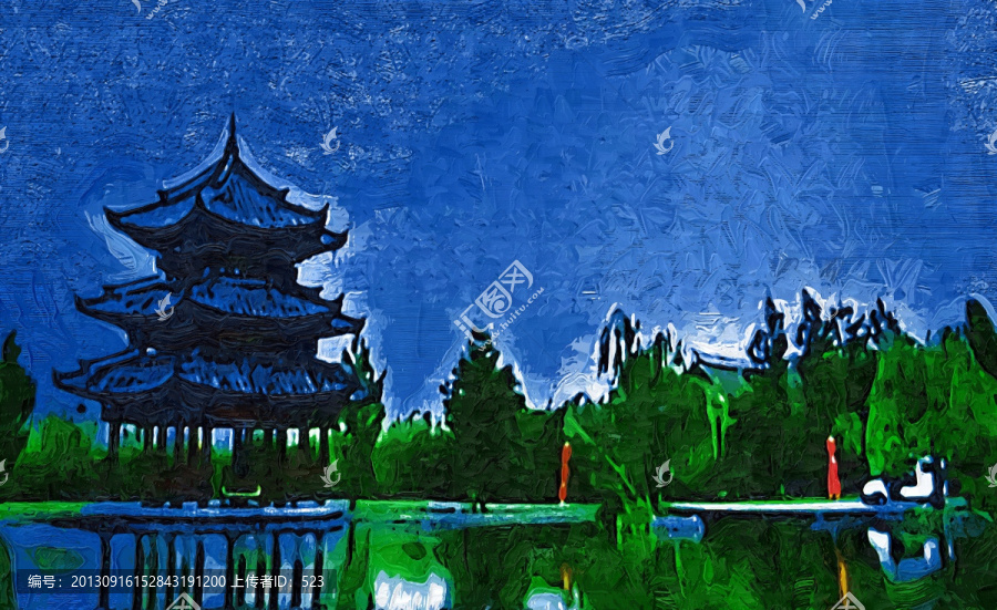 麗江景色