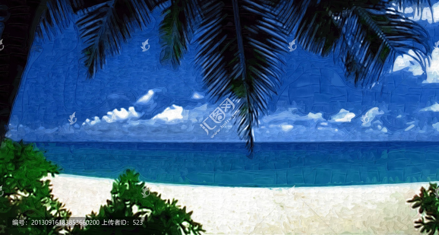 塞舌爾群島海景