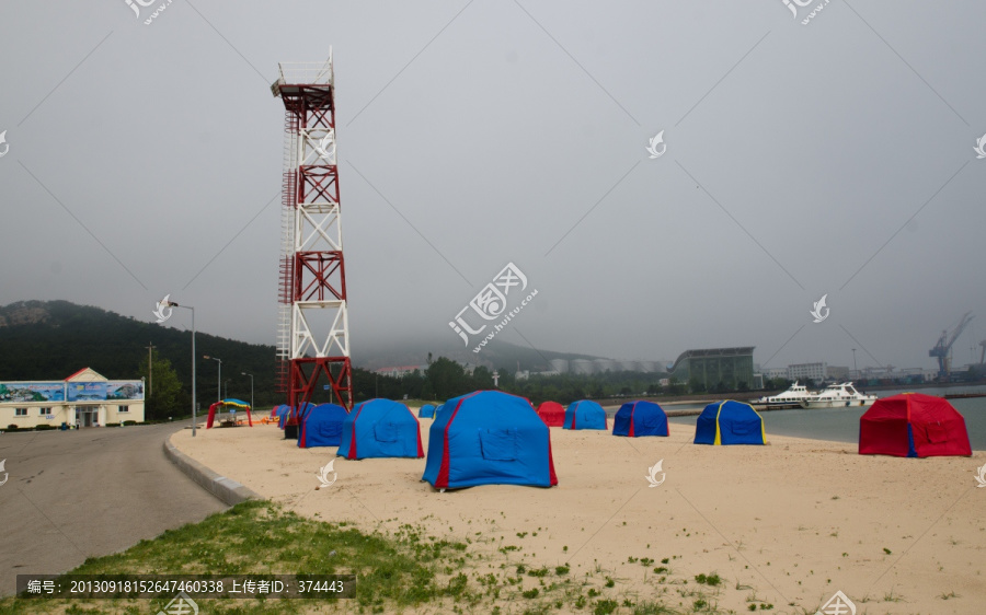 海边帐篷