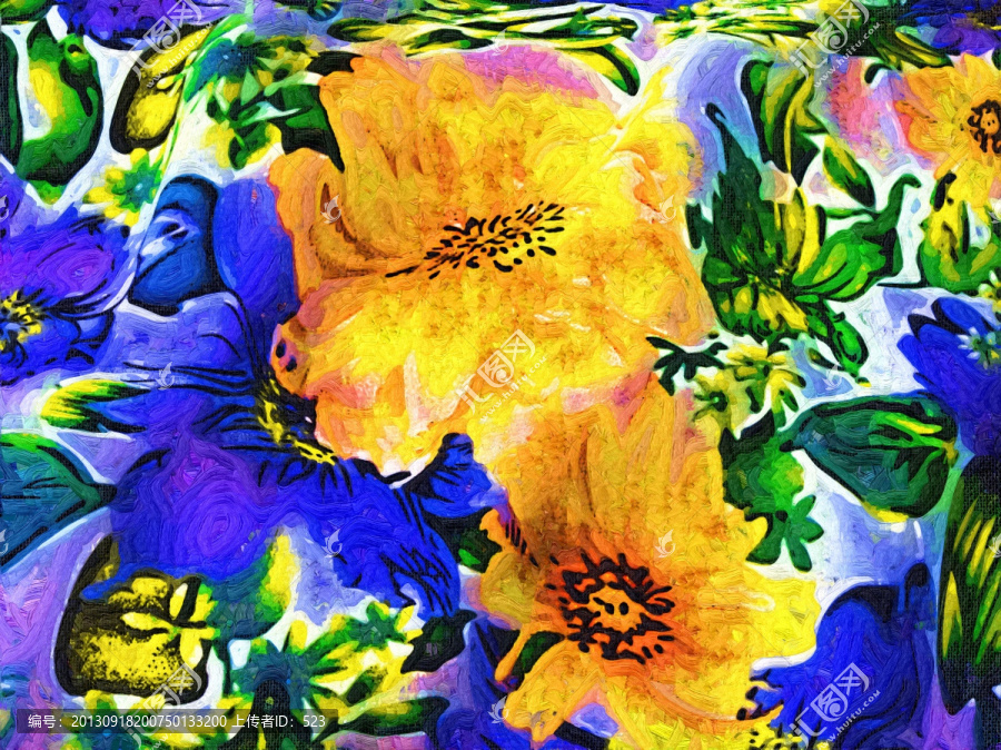 花紋底