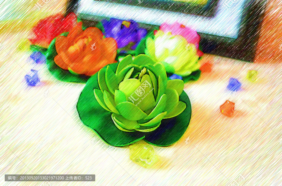 小荷花