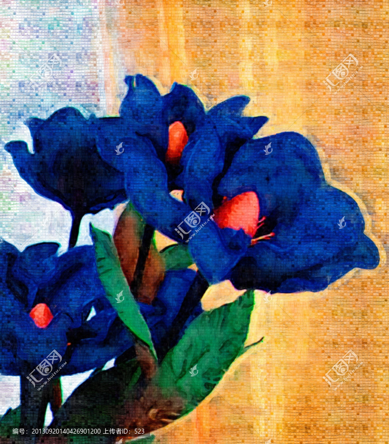 花裝飾畫