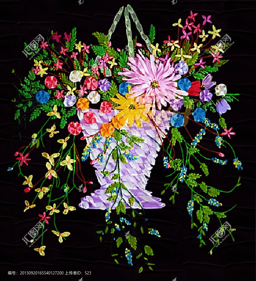 花卉裝飾畫