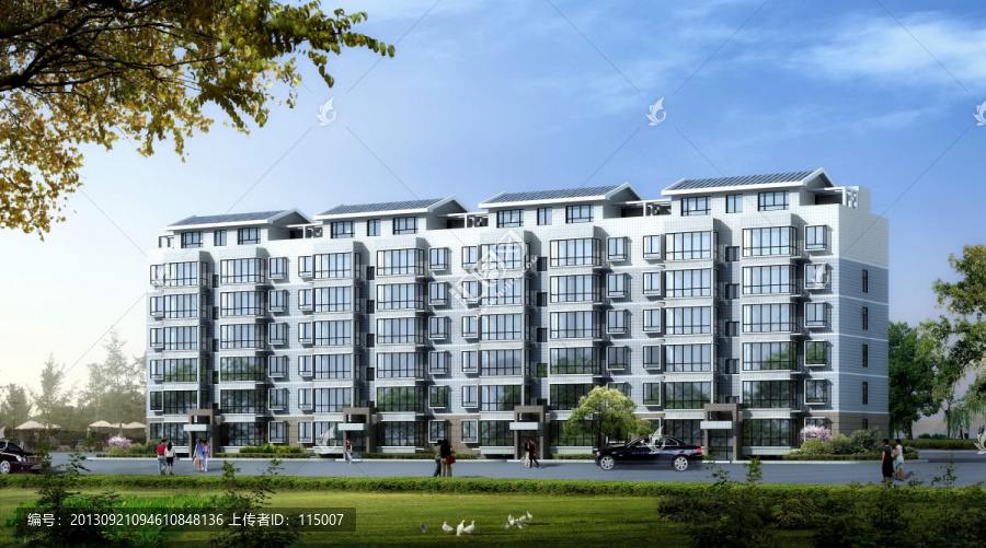 住宅樓效果圖