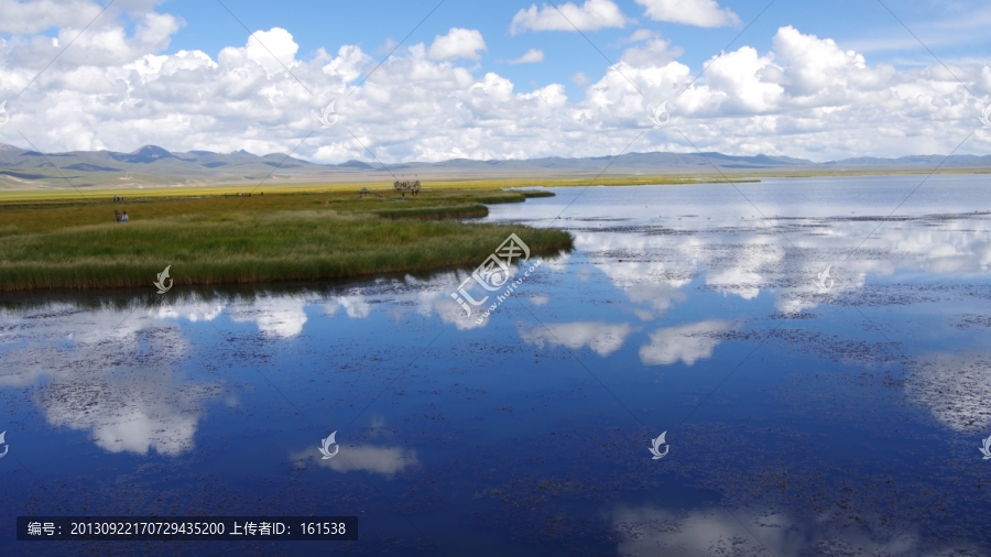 若尔盖花湖