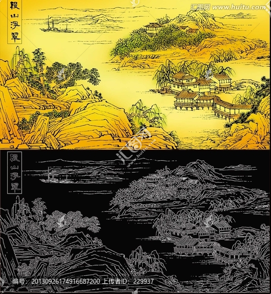 巨幅背景墻寫真,,,山水
