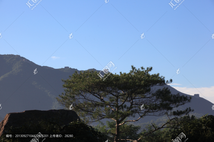 金山岭风光