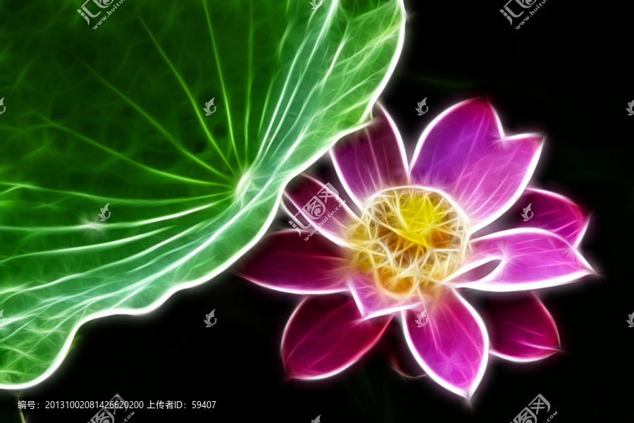 裝飾畫(huà),無(wú)框畫(huà),荷花