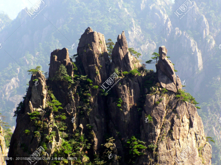 黃山筆架峰