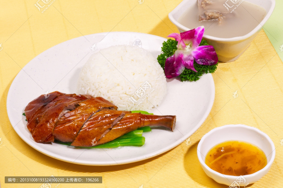 鸭腿饭,烧鸭饭,烧鸭腿饭