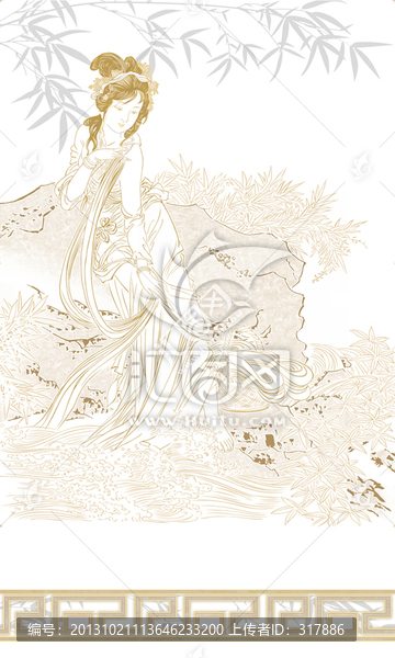 花片腰線設(shè)計