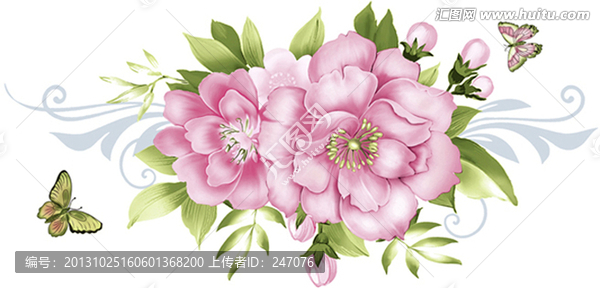 蝶戀花（通道分色）