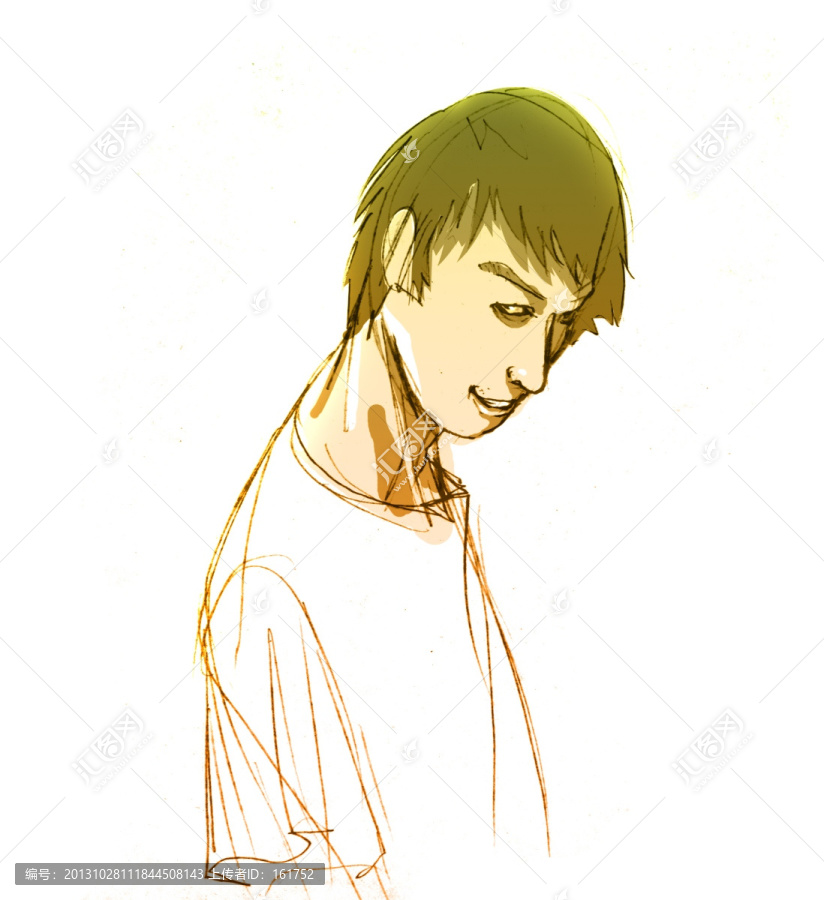 男生肖像