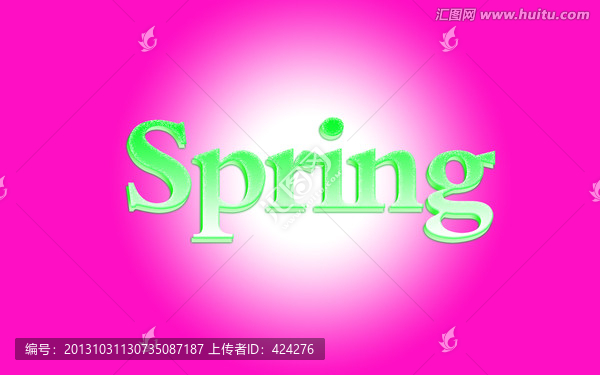 spring字體設(shè)計(jì)