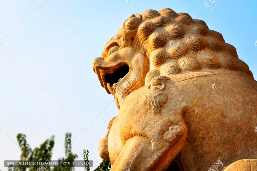 北京正阳门石狮
