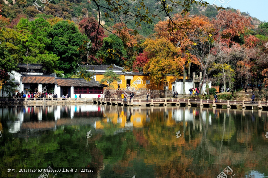 苏州天平山红叶